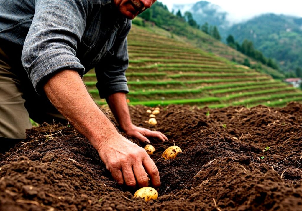 Planter des pommes de terre